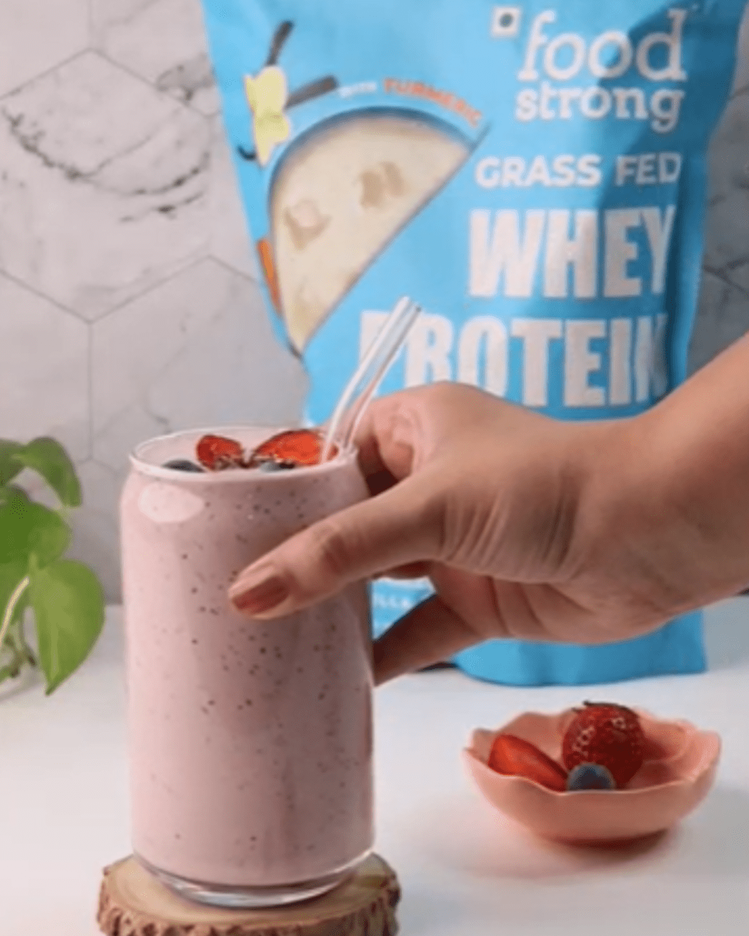 Very Berry Vanilla Smoothie