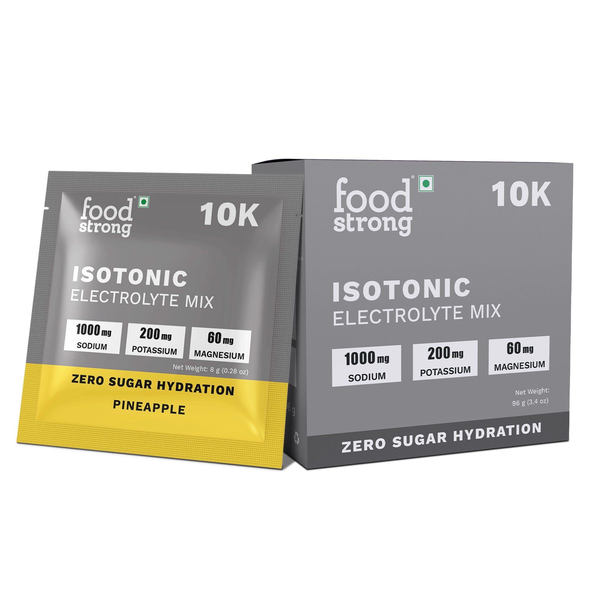 10K Isotonic Electrolyte Mix – Zero Sugar (Pineapple)