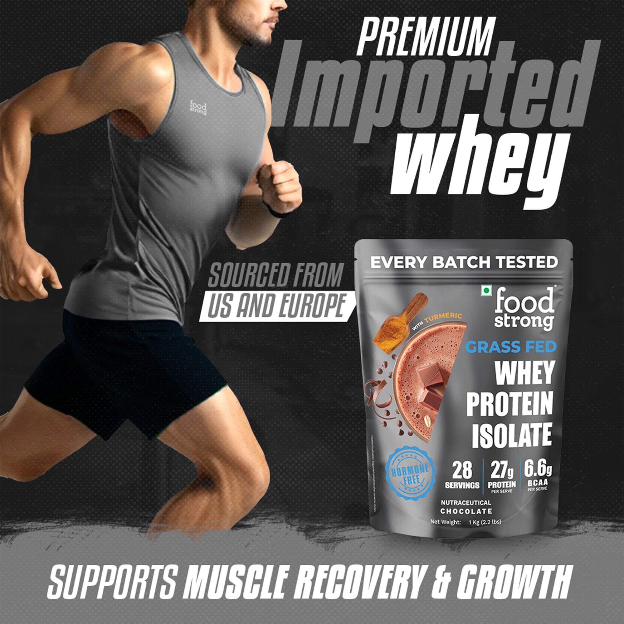 Whey Protein Isolate | Chocolate 1 Kg
