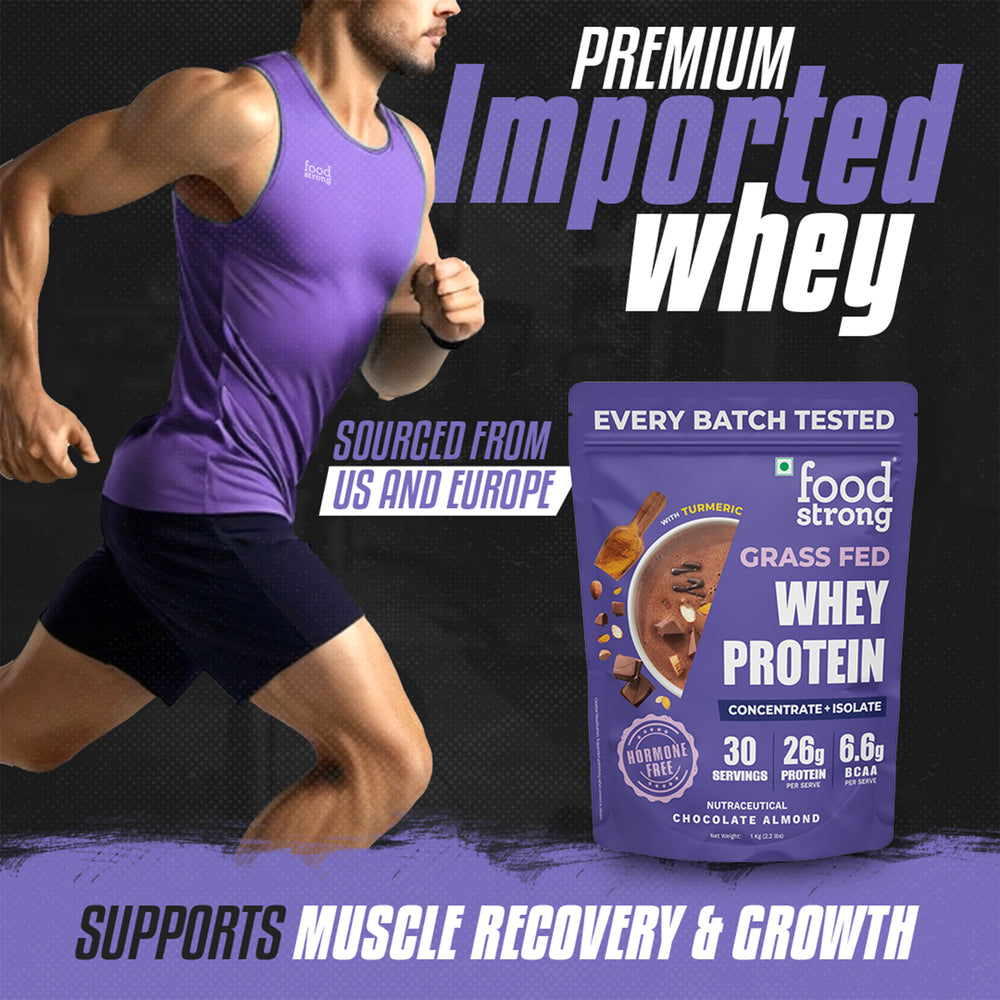 
                  
                    Whey Protein | Chocolate Almond 1 Kg
                  
                