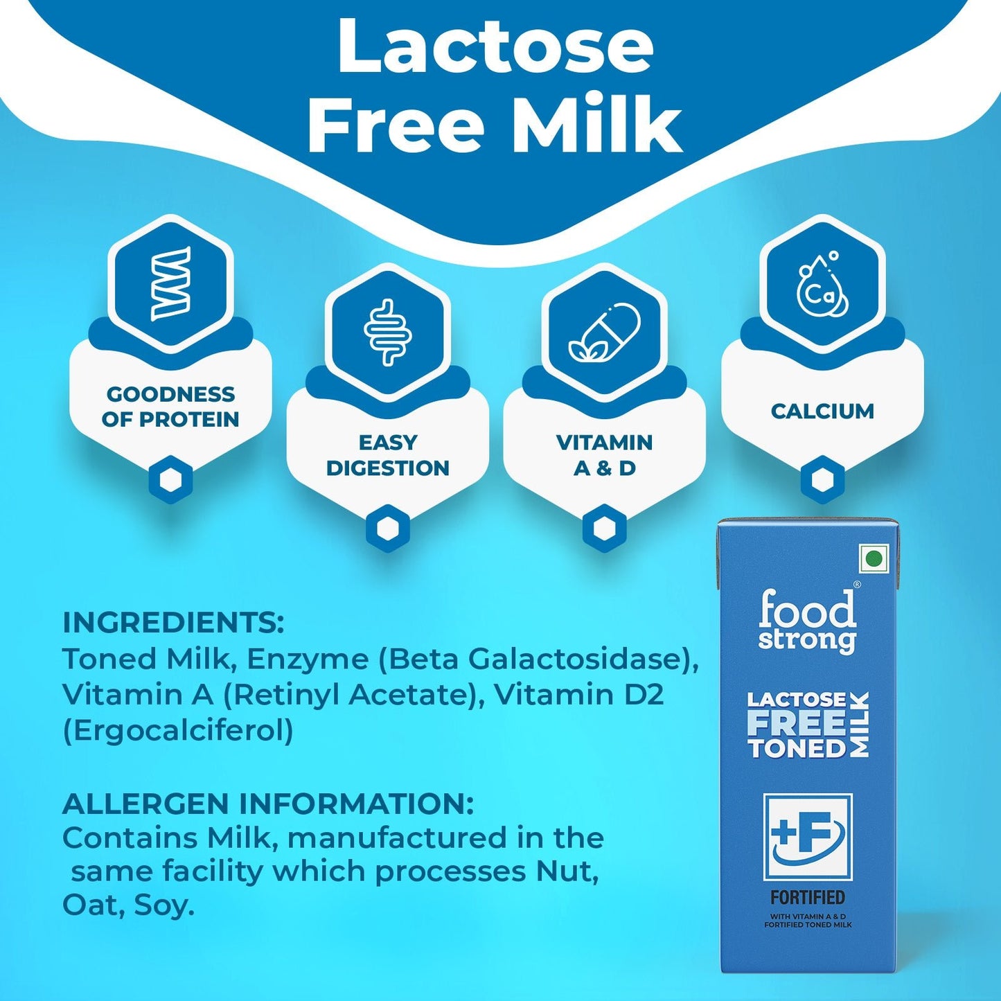 
                  
                    Lactose Free Fortified Milk 200ml (Pack of 6)
                  
                