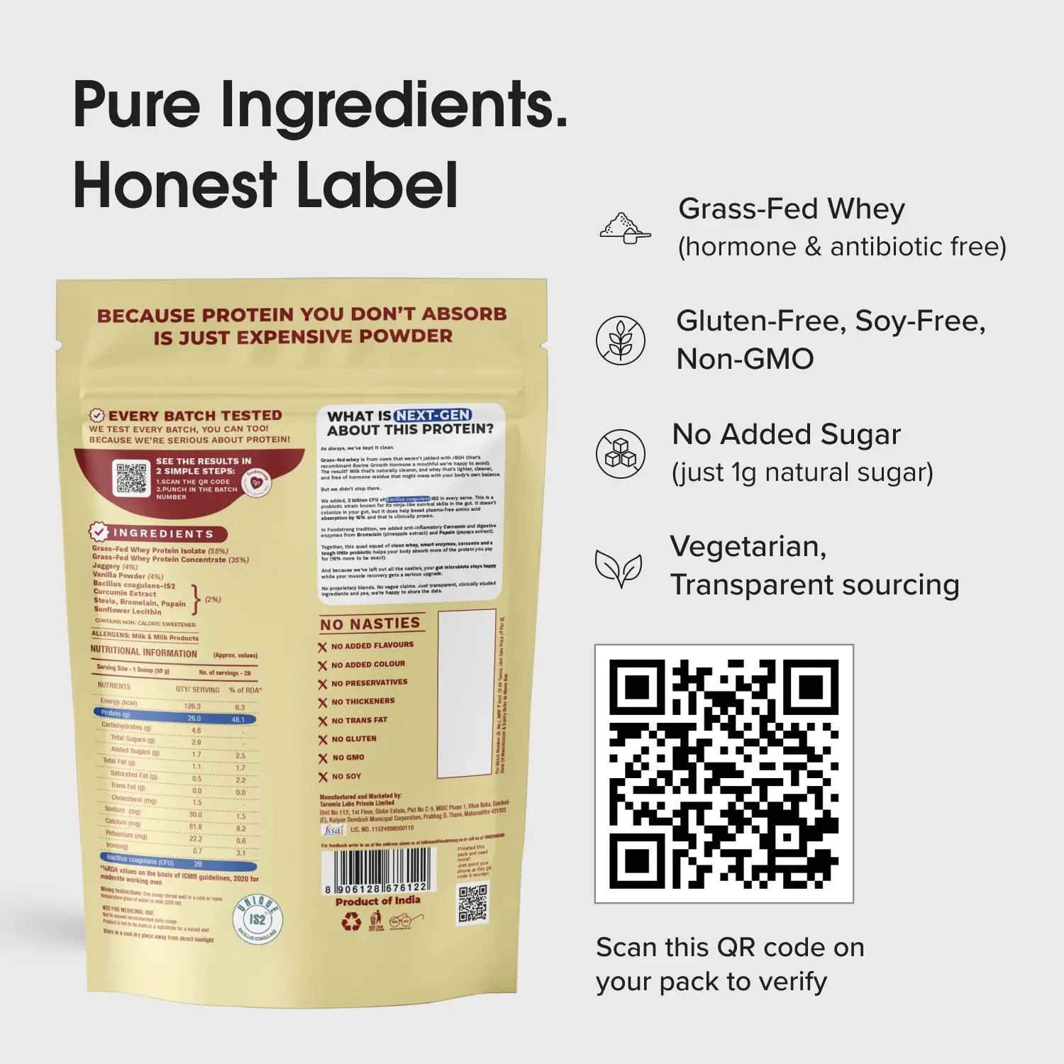 Next-Gen Whey Protein | Vanilla 1 Kg