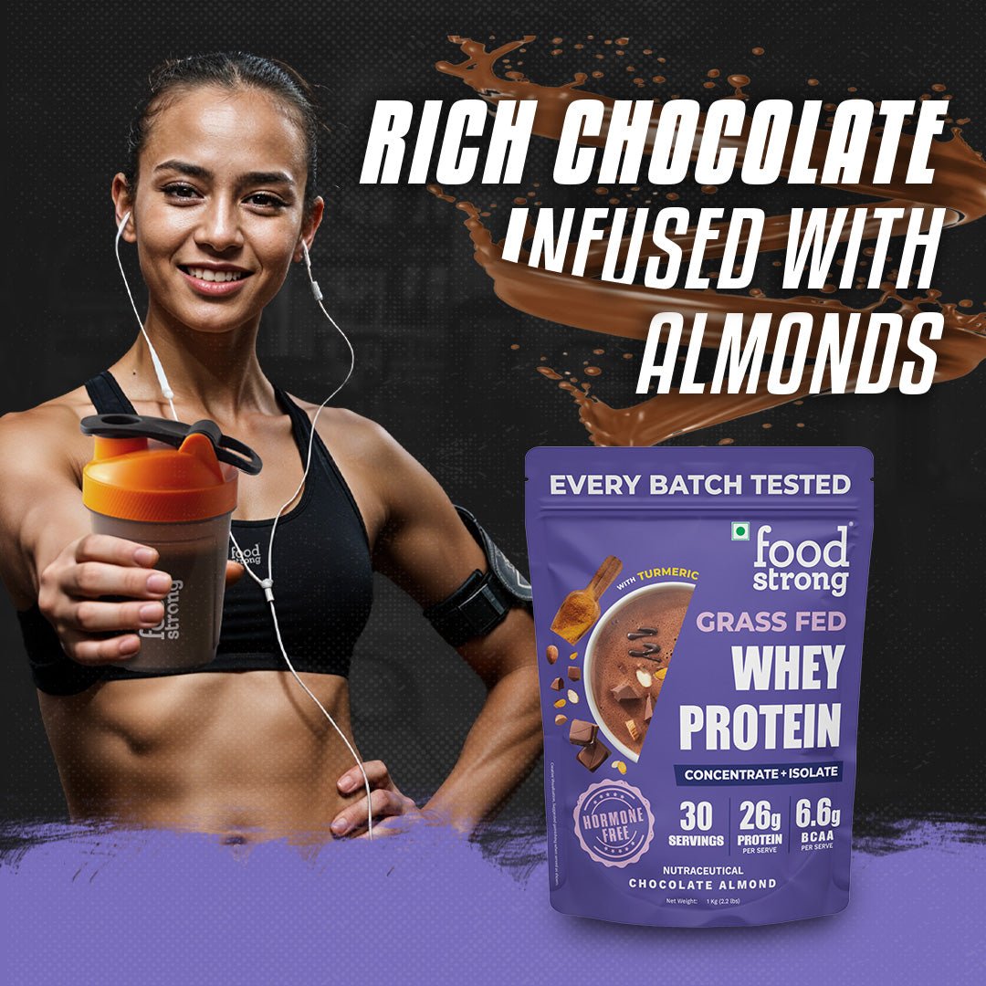 
                  
                    Whey Protein | Chocolate Almond 1 Kg
                  
                