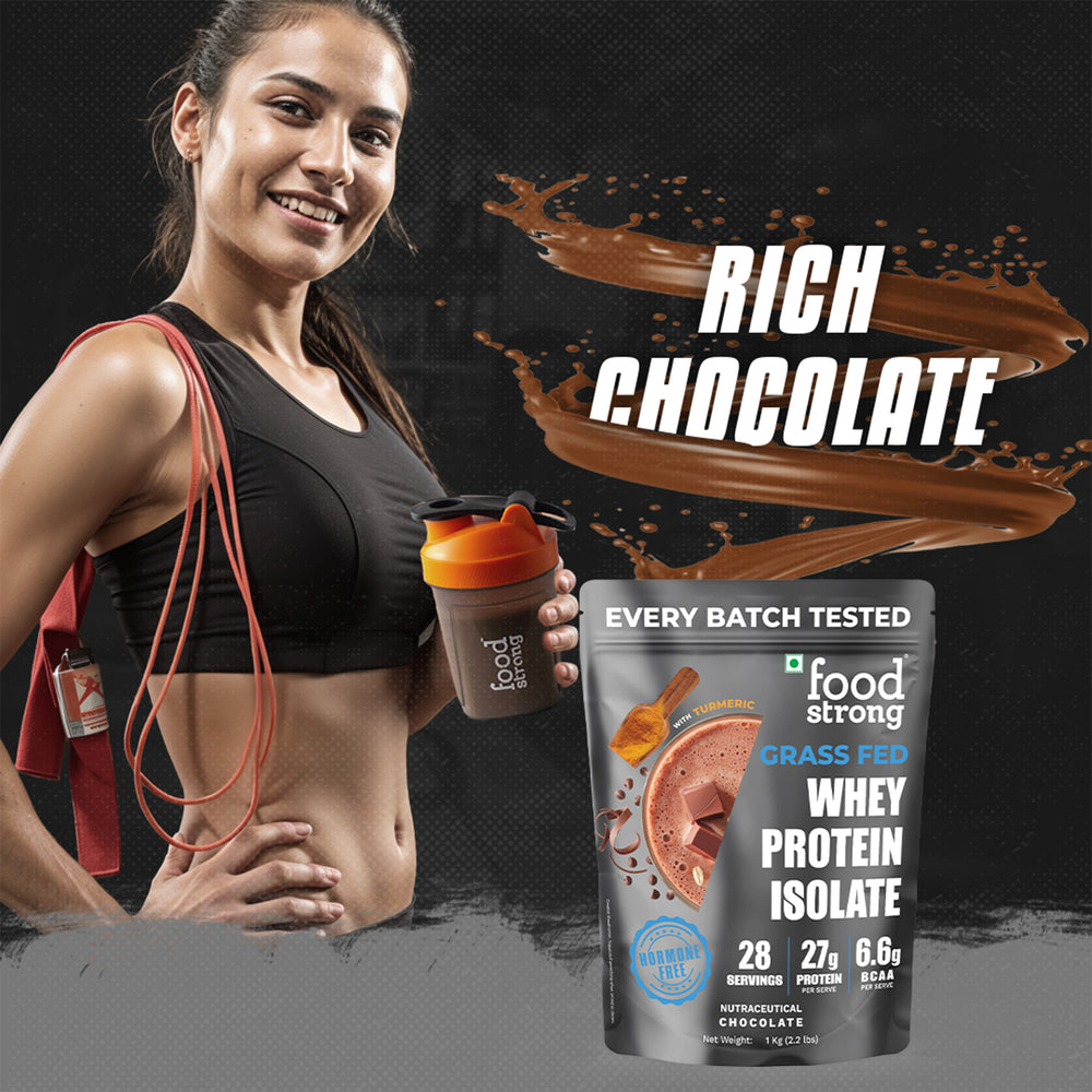 
                  
                    Whey Protein Isolate | Chocolate 1 Kg
                  
                