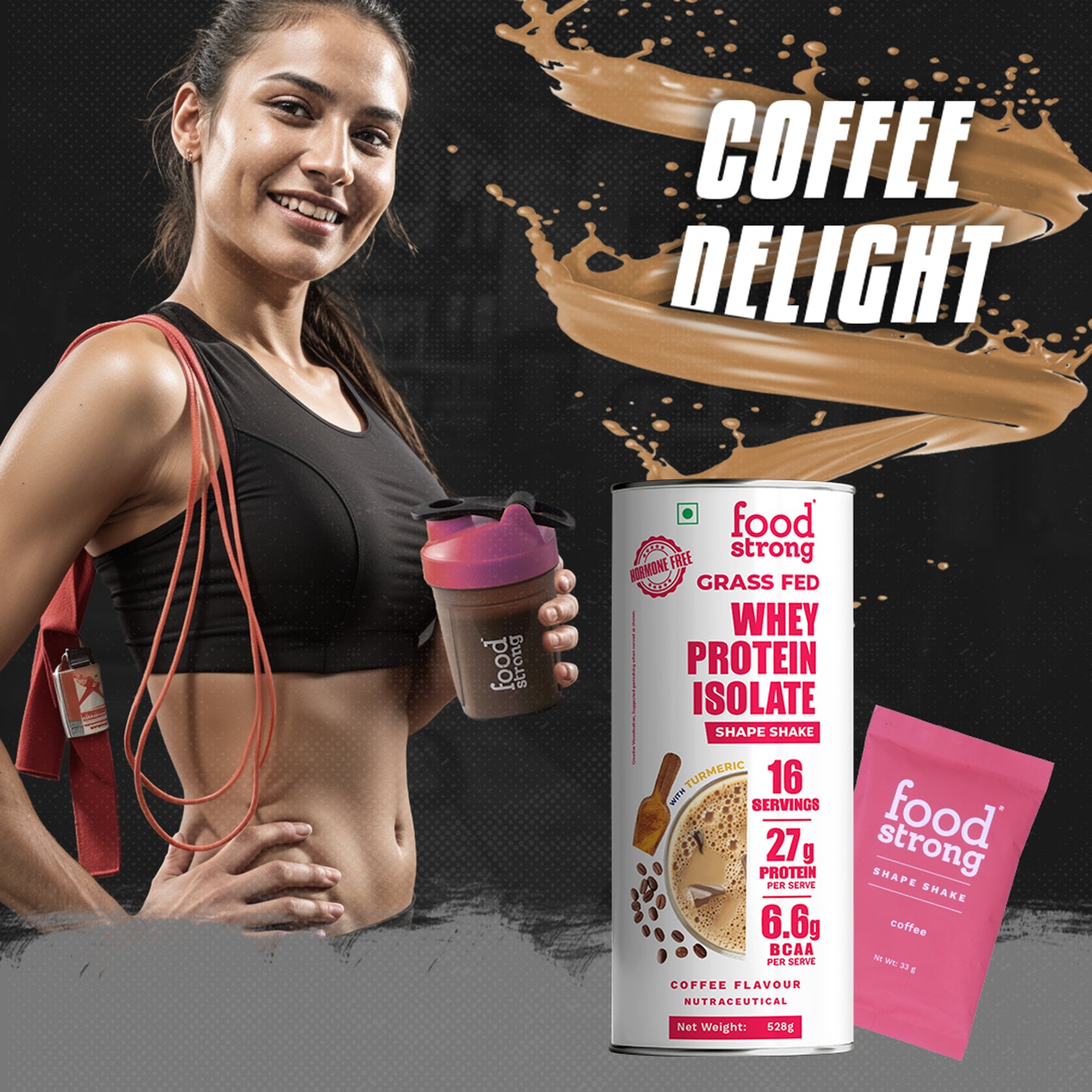 
                  
                    Whey Protein Isolate | Coffee Flavour
                  
                