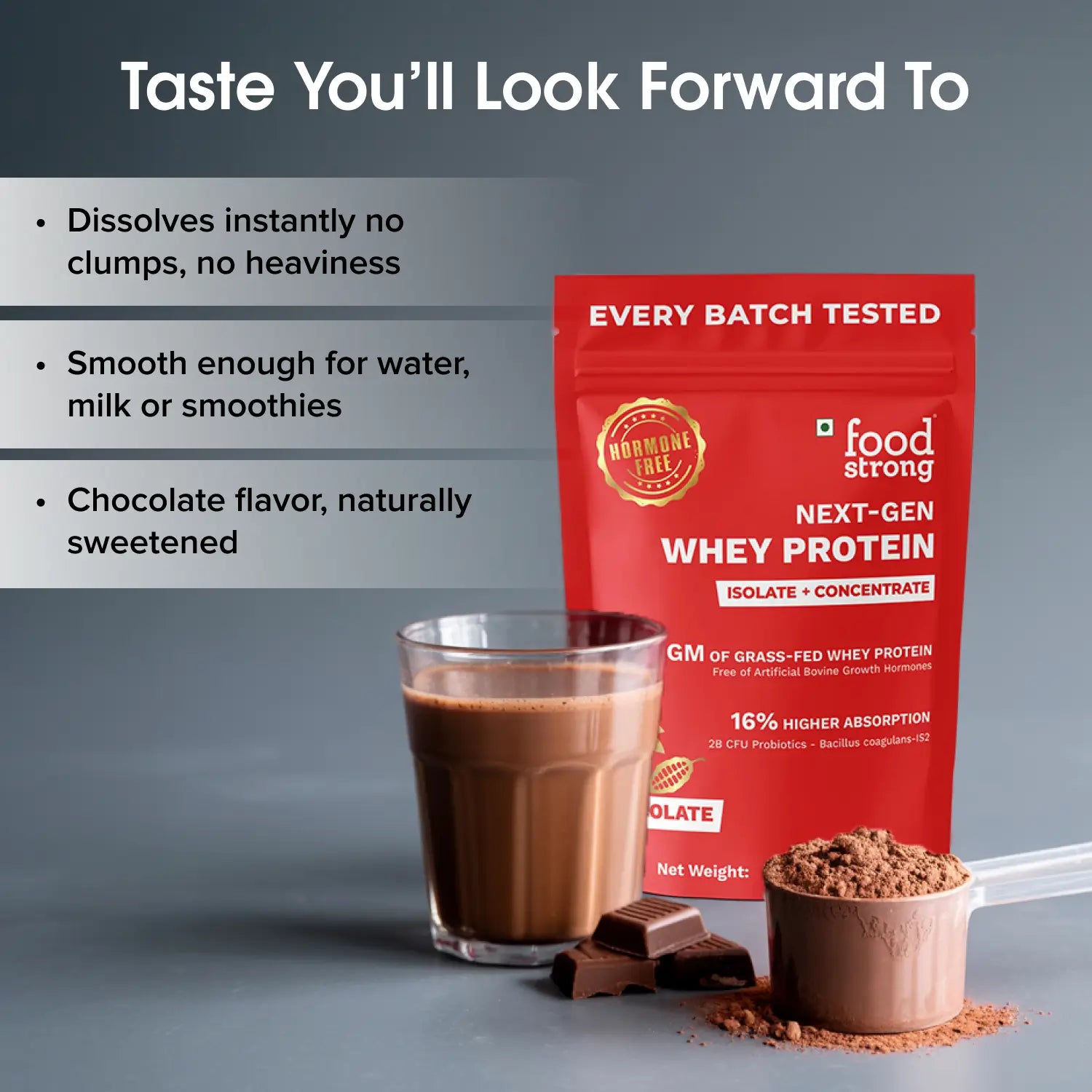 Next-Gen Whey Protein | Chocolate 1 Kg