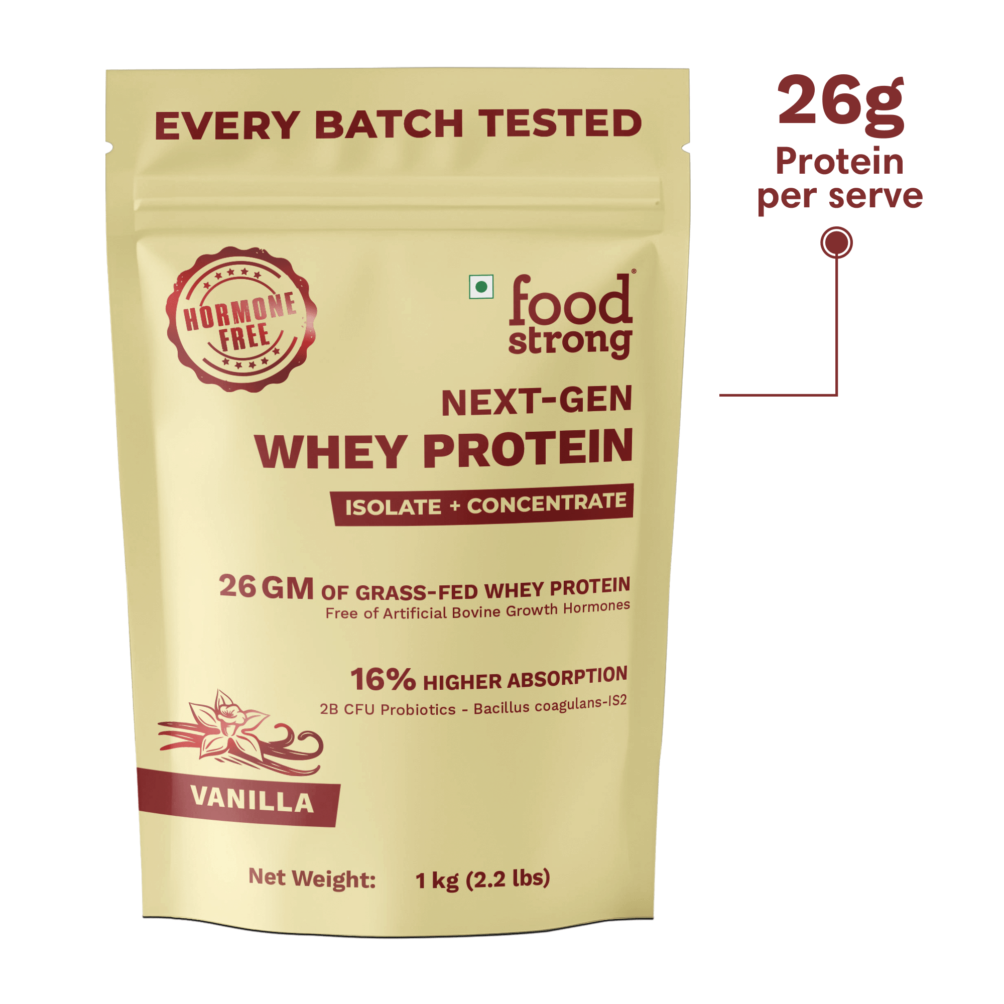 Next-Gen Whey Protein | Vanilla 1 Kg