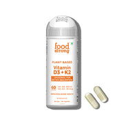 Plant-Based Vitamin D3 + K2 | 60 Capsules