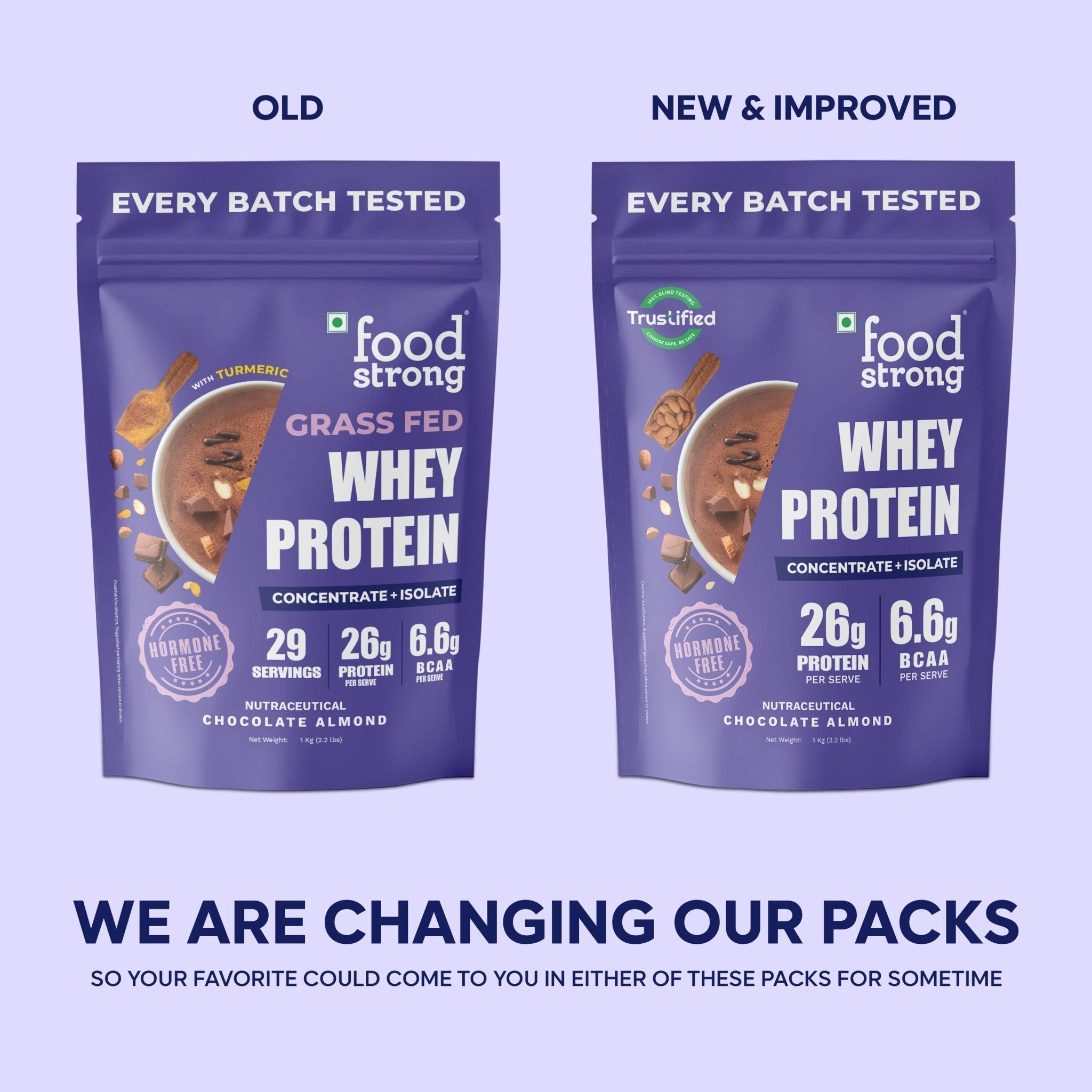 Whey Protein | Chocolate Almond 1 Kg