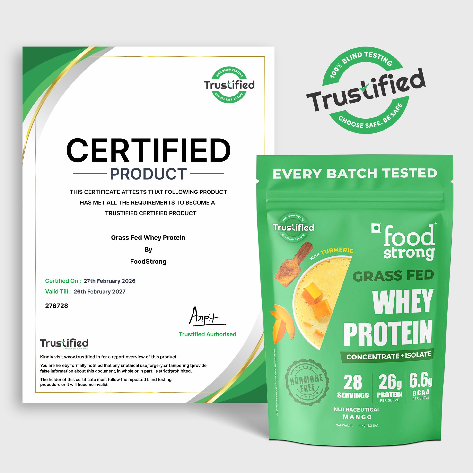 Whey Protein Isolate – Food Strong