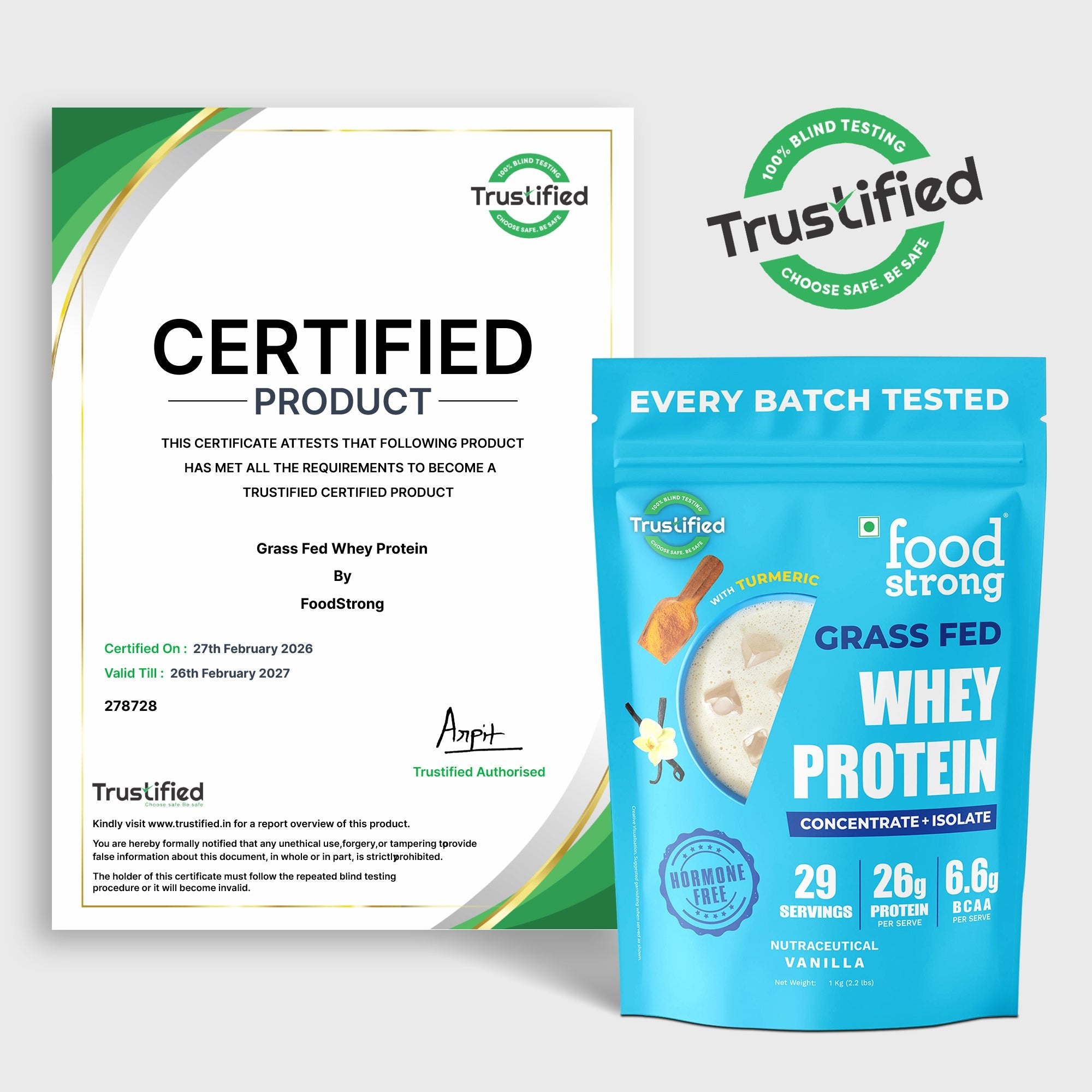 Whey Protein | Vanilla 1 Kg