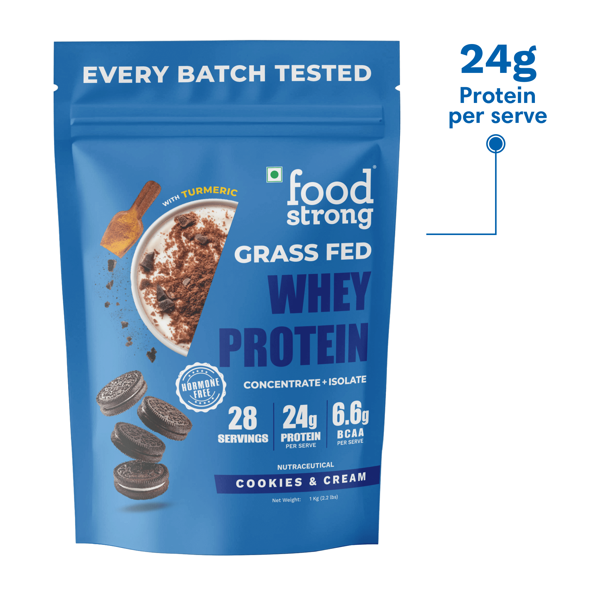 Whey Protein | Cookies & Cream 1 Kg