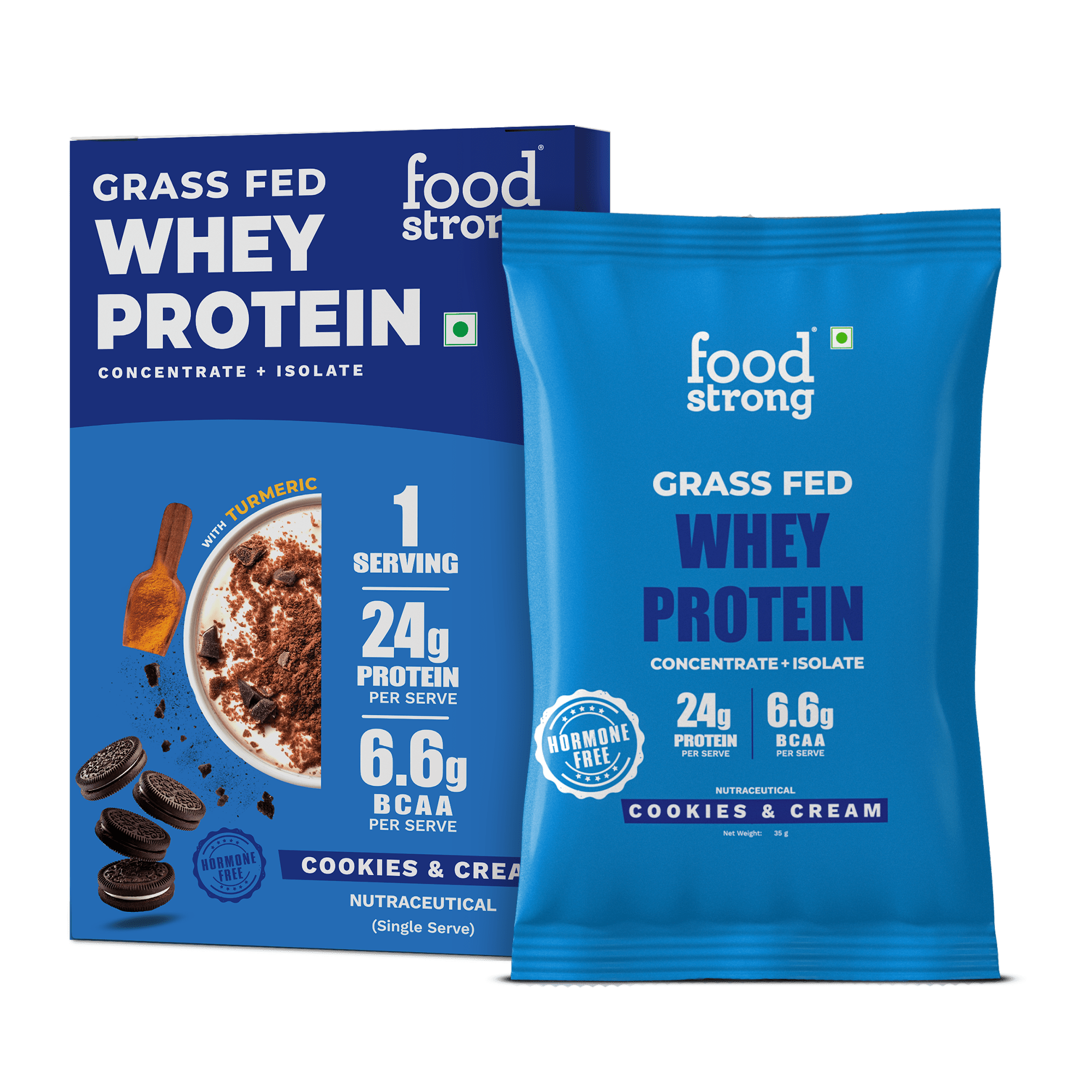 Whey Protein | Cookie & Cream Single Serve