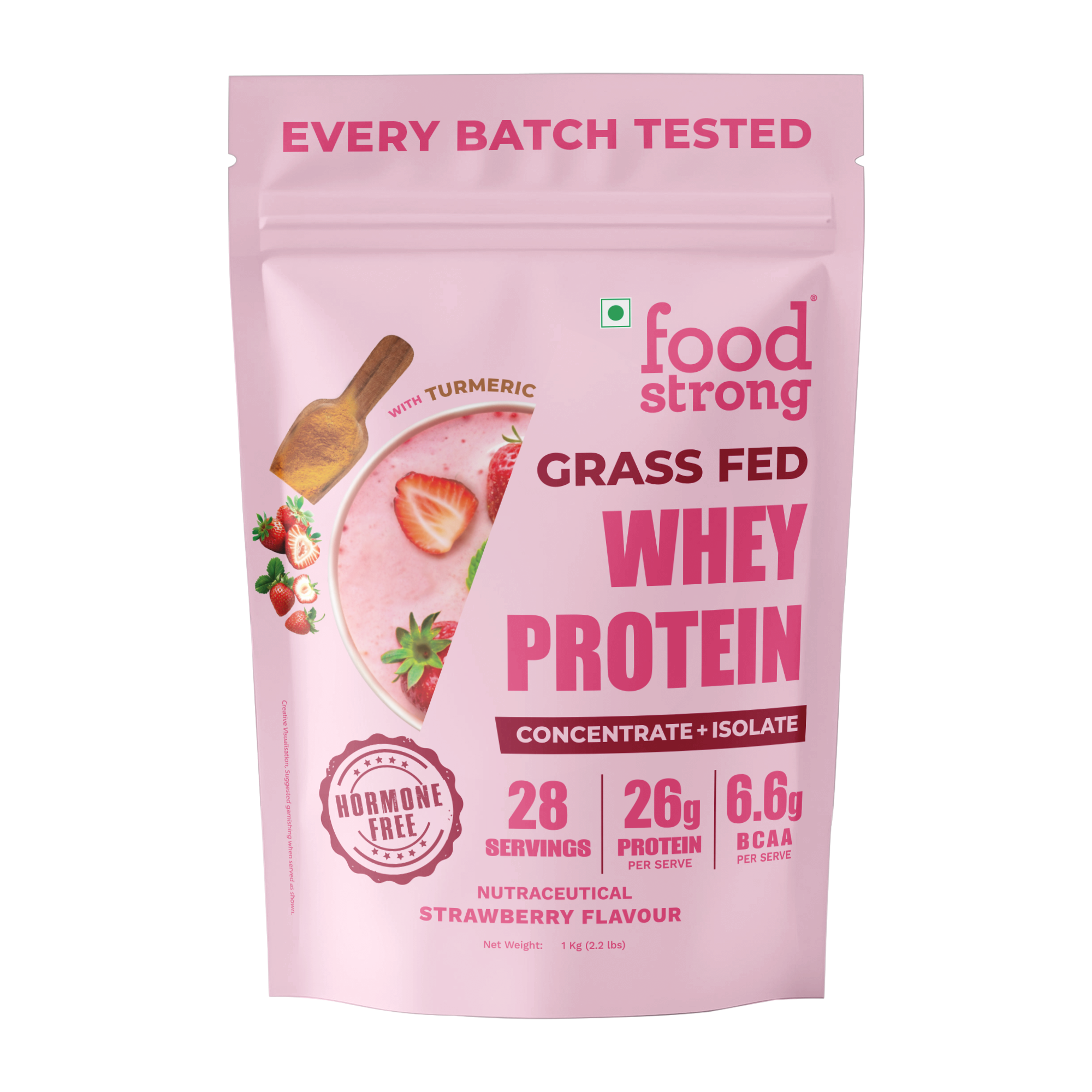 Whey Protein | Strawberry 1 Kg
