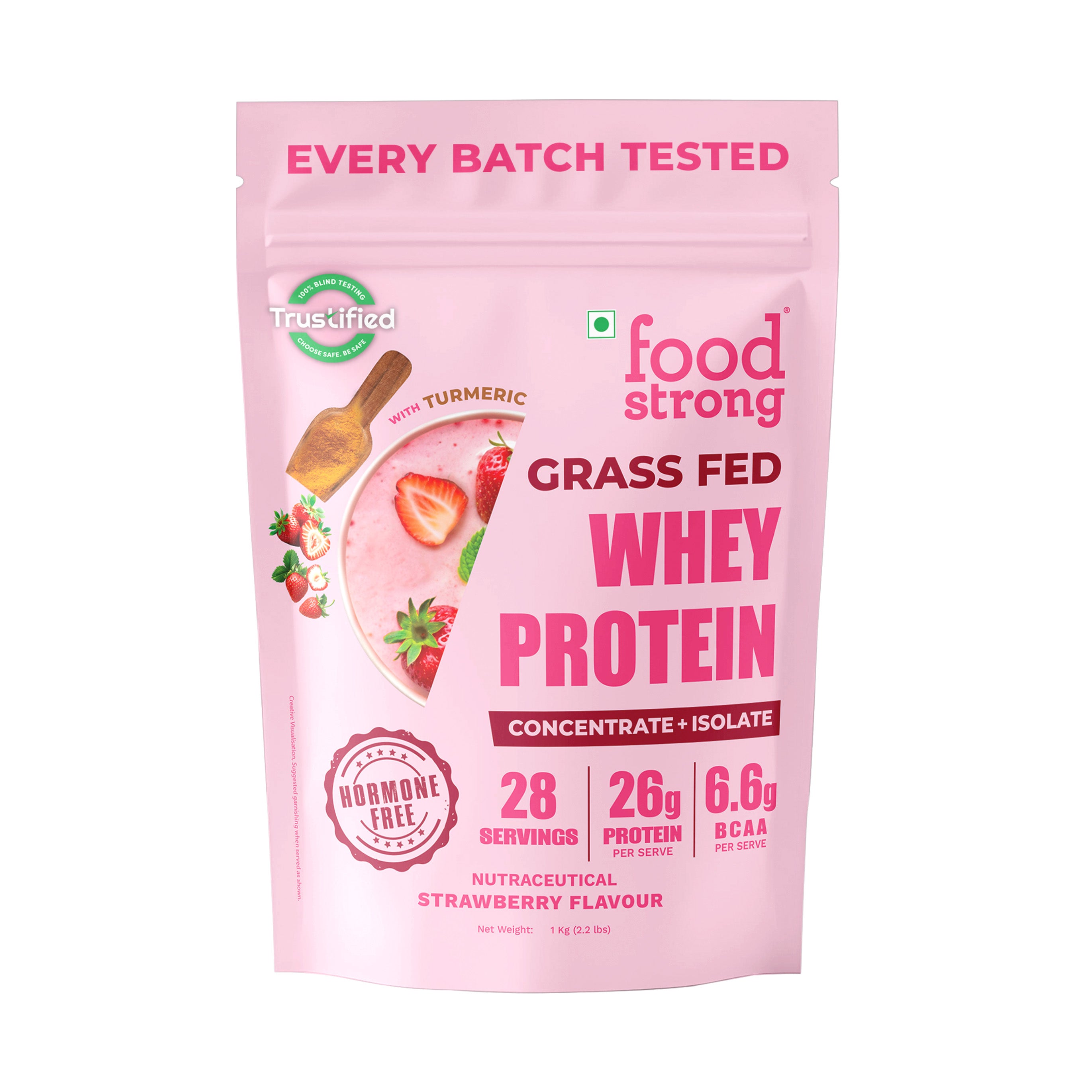 Whey Protein | Strawberry 1 Kg