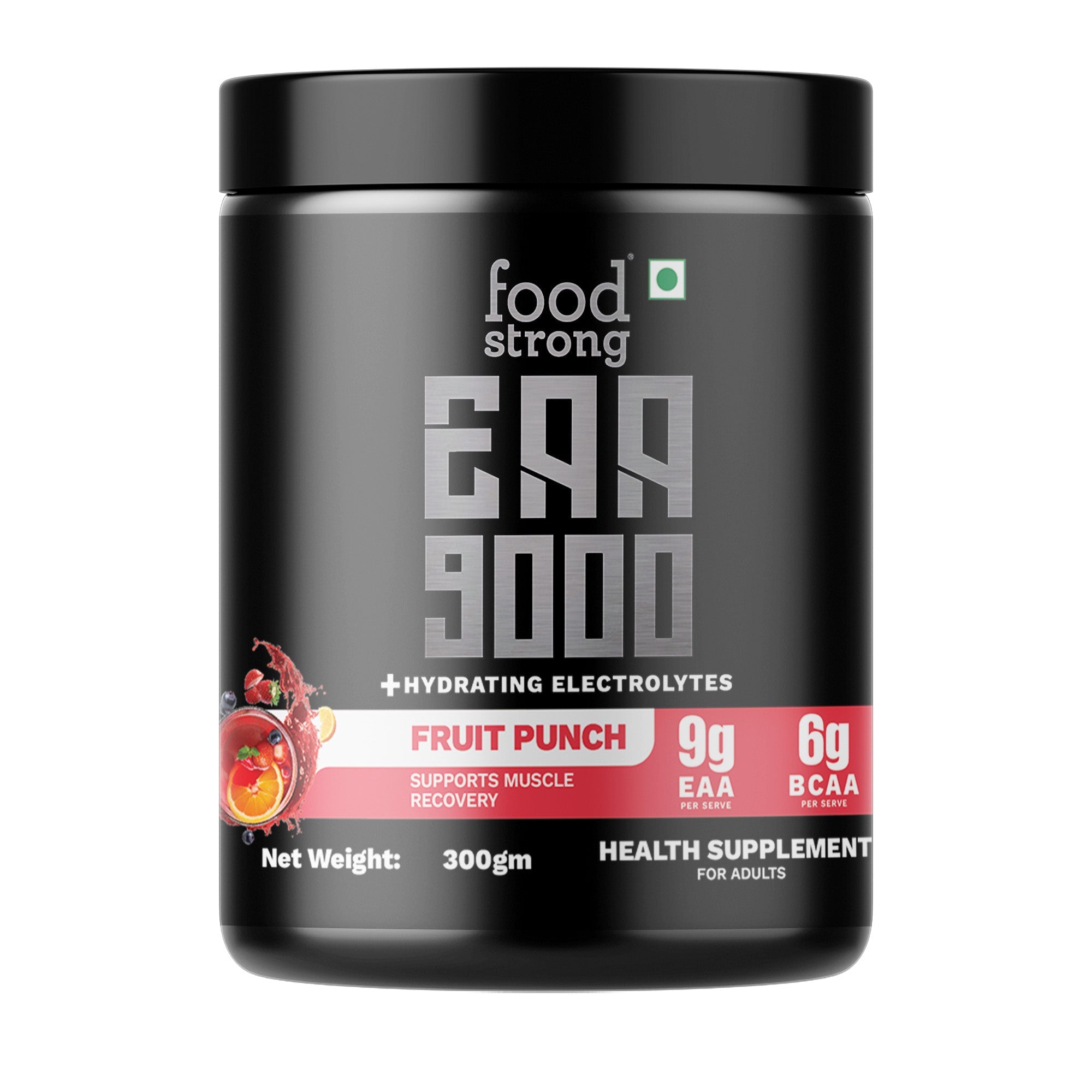 EAA 9000 with Hydrating Electrolytes, Fruit Punch Flavour