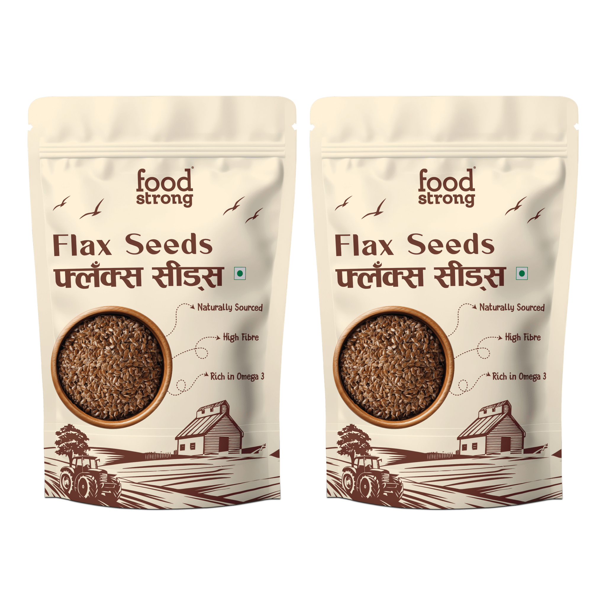 Flax Seeds (Pack of 2)
