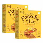 Oats & Millet Pancake Mix (Vanilla Banana) (2 x 250g)