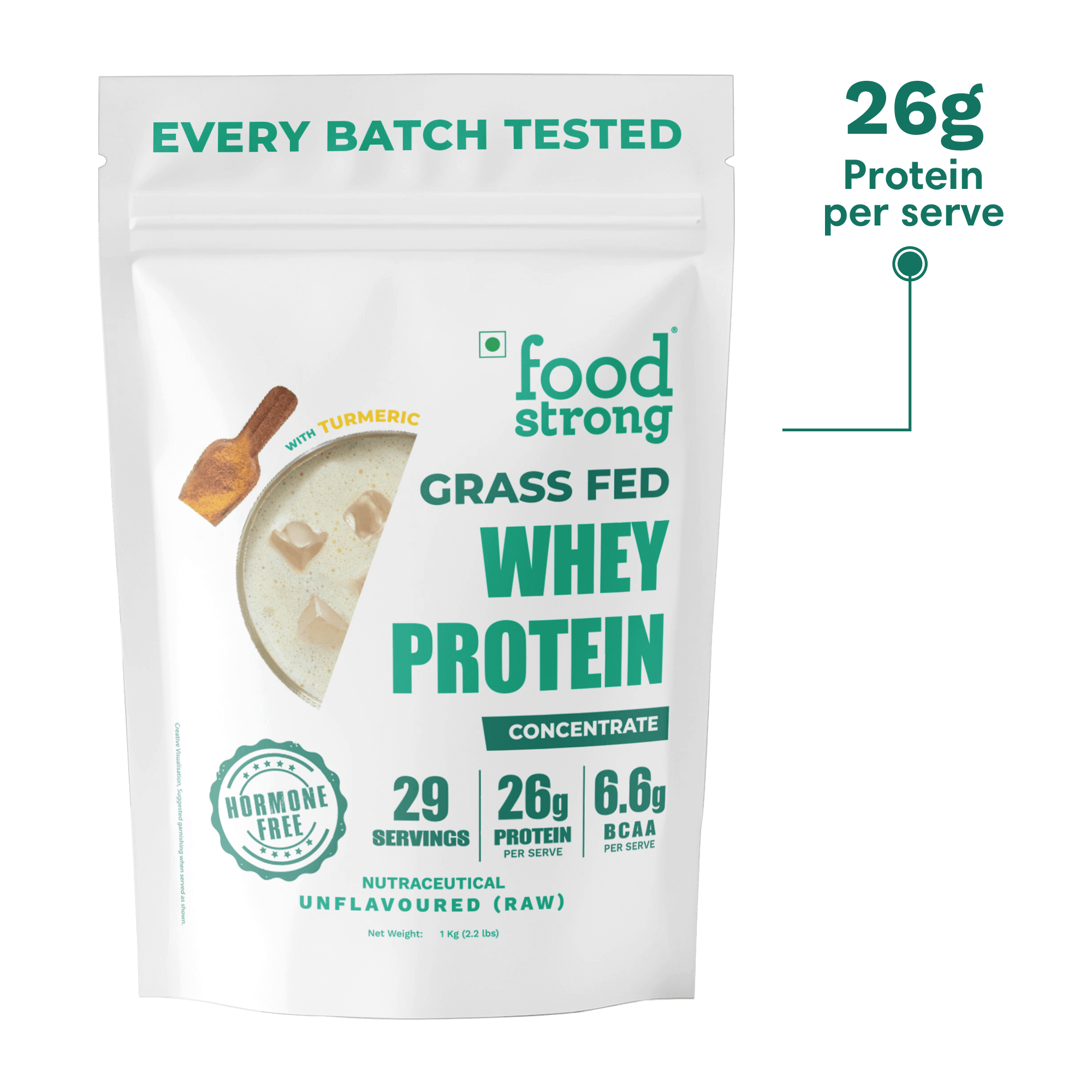 Raw Whey Protein | Unflavoured 1 Kg