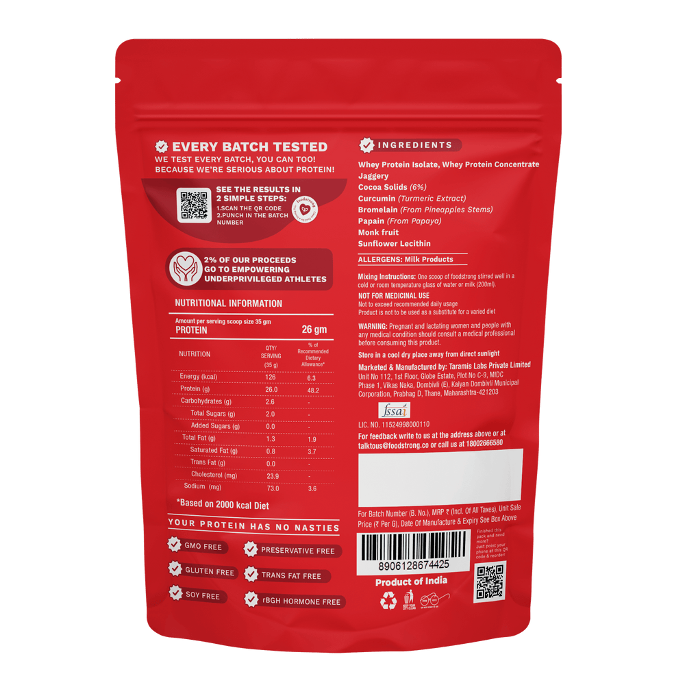 
                  
                    Whey Protein | Dutch Chocolate 1 Kg
                  
                