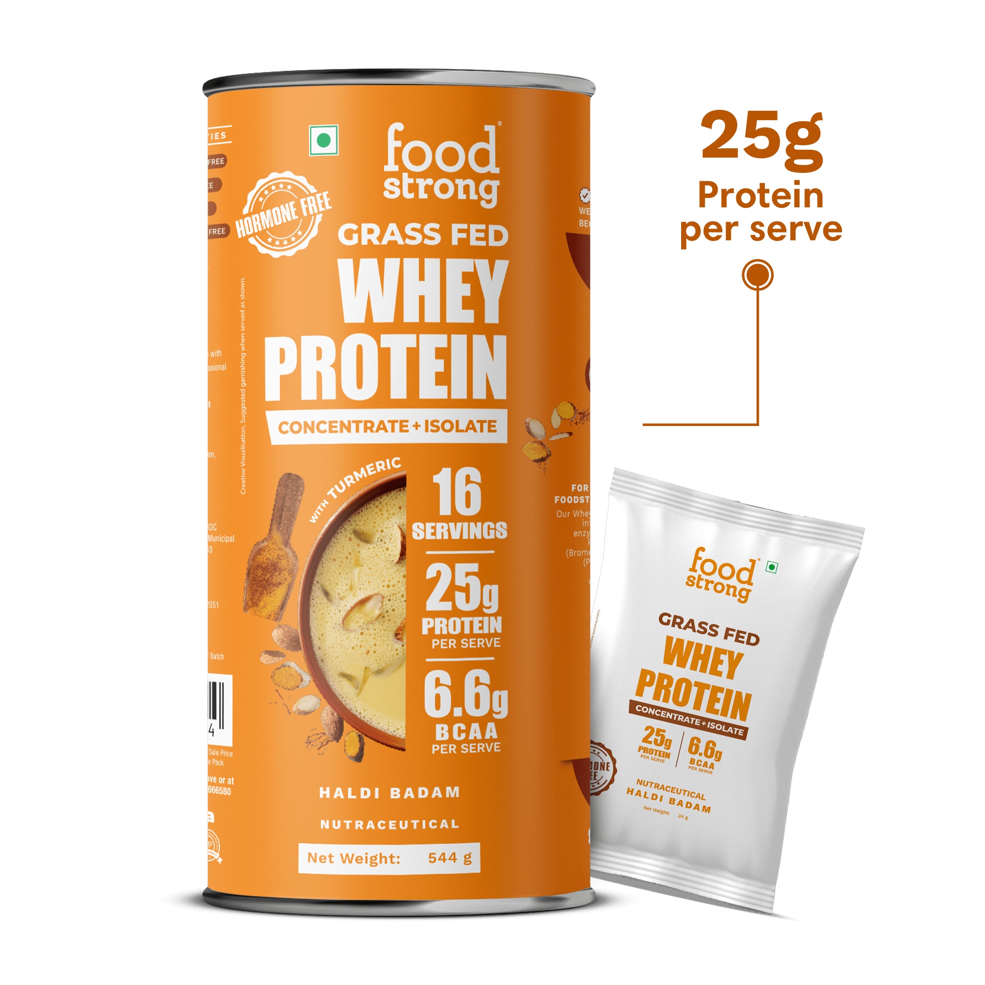Whey Protein | Haldi Badam