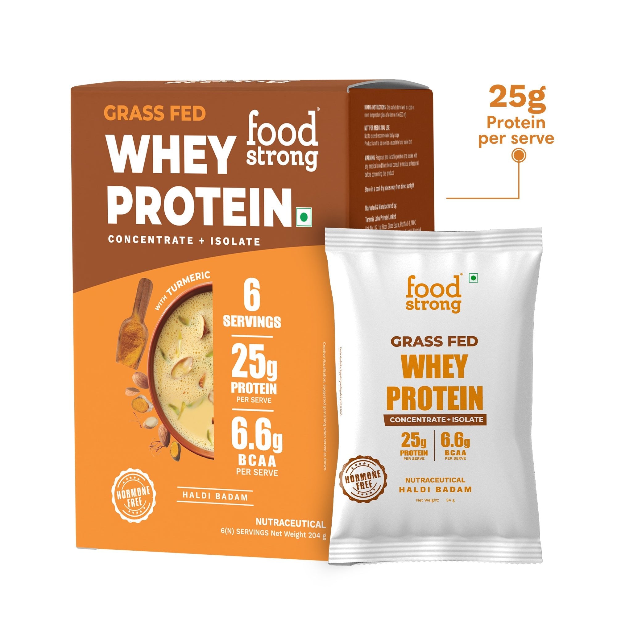 Whey Protein | Haldi Badam Taster