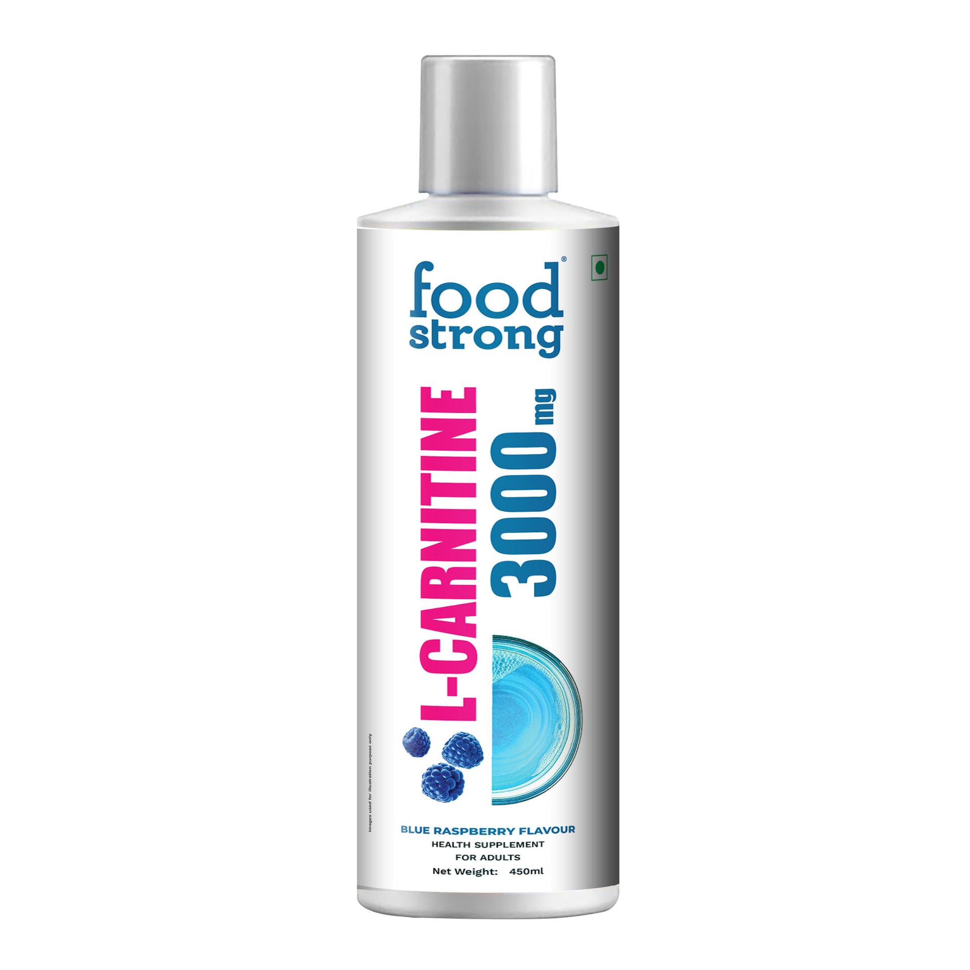 flavoured l carnitine L-Carnitine 3000 Liquid Blue Raspberry helps convert fat into energy L-Carnitine 3000 mg Liquid -