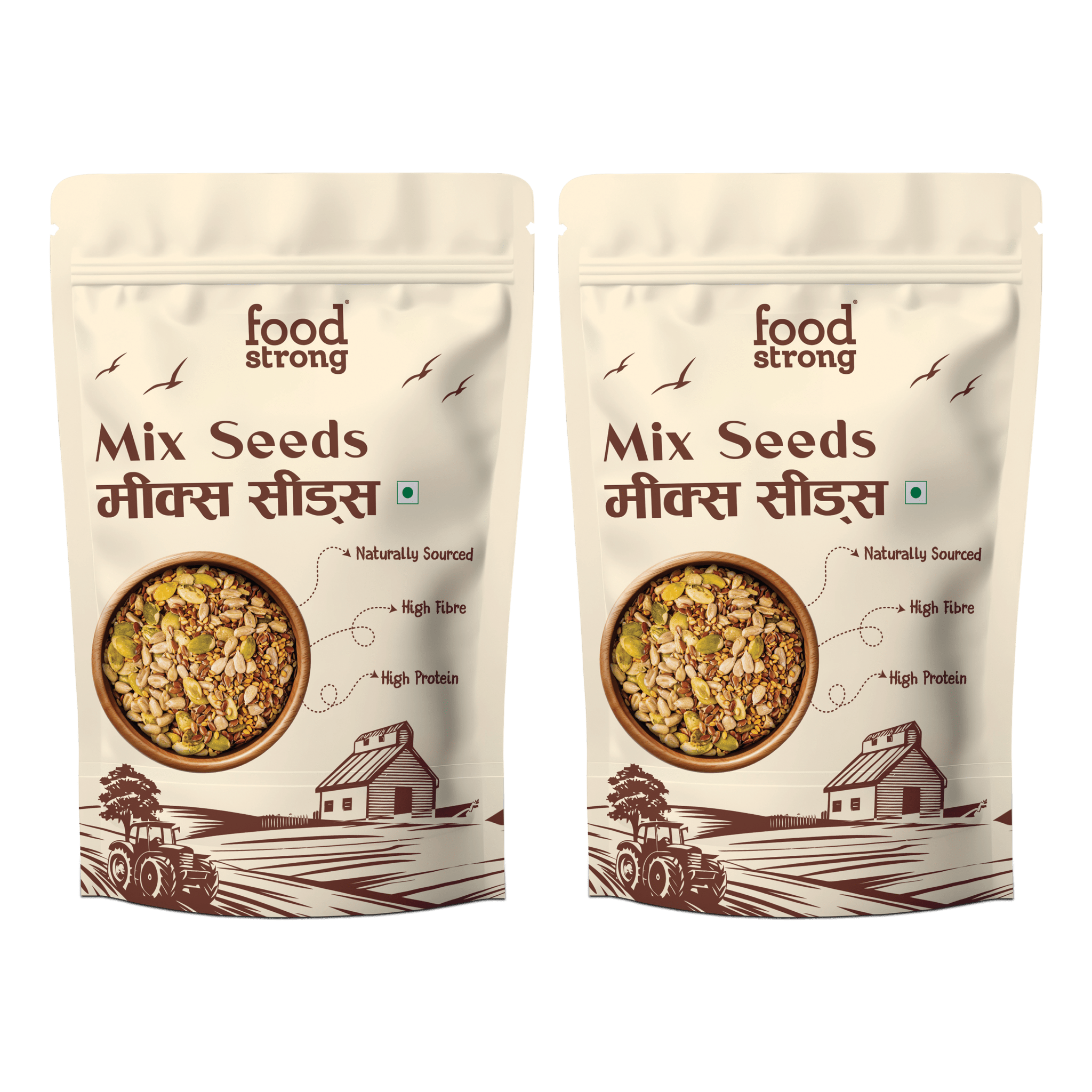 Mix Seeds | Blend of Pumpkin, Sunflower, Flax & Chia Seeds