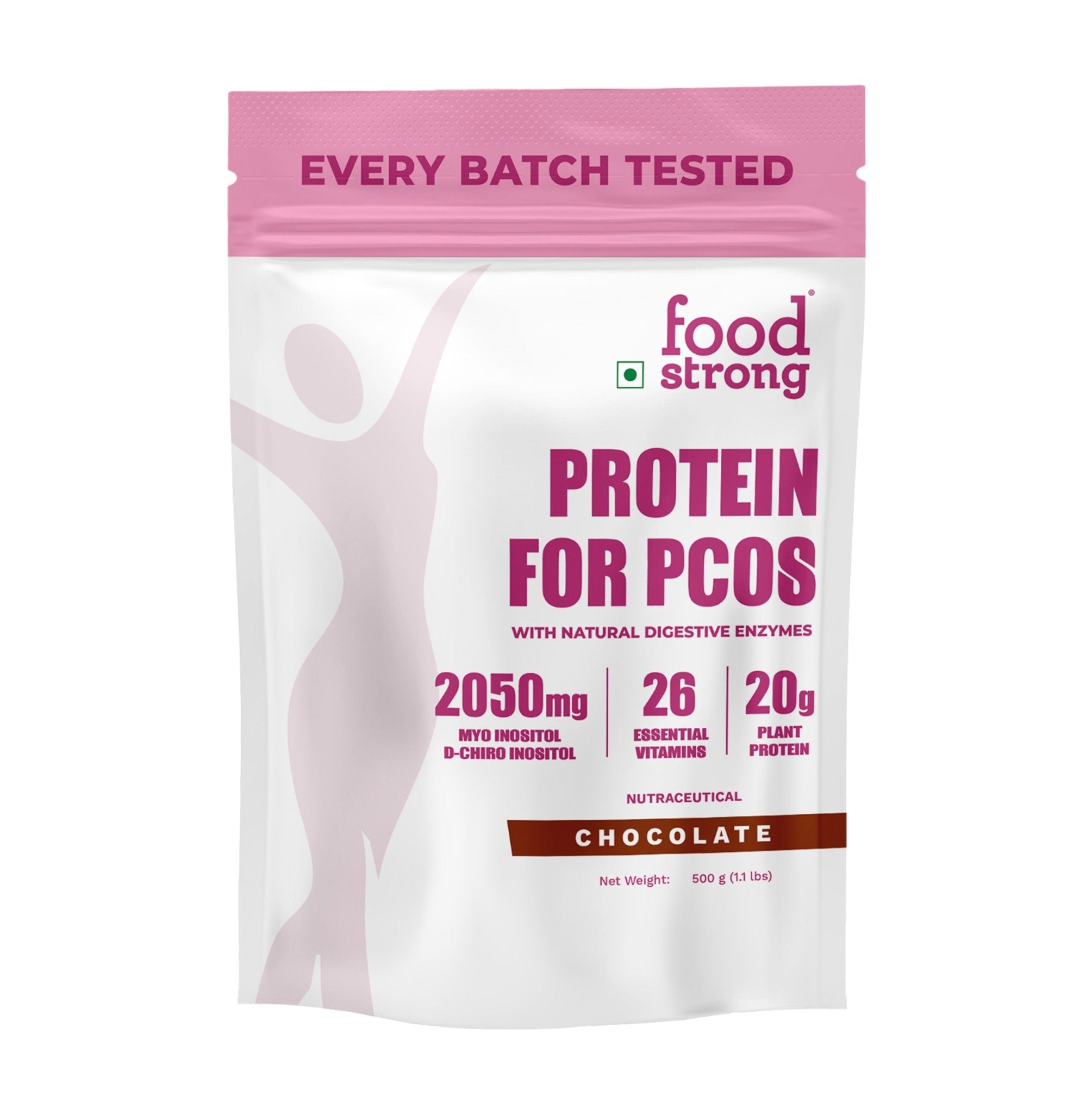 Plant Protein for PCOS | Chocolate 500G