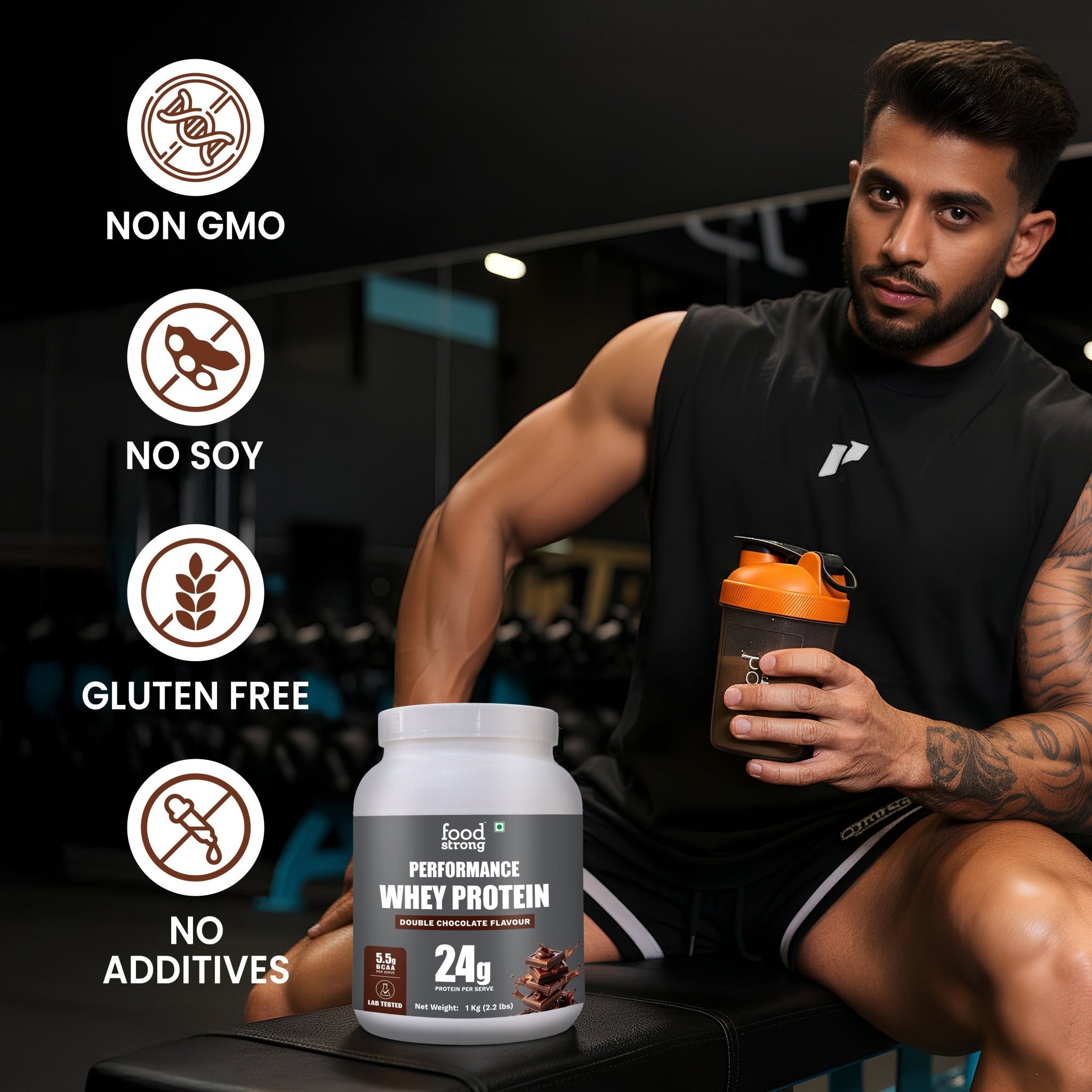 Performance Whey Protein | Double Chocolate | 24g Protein