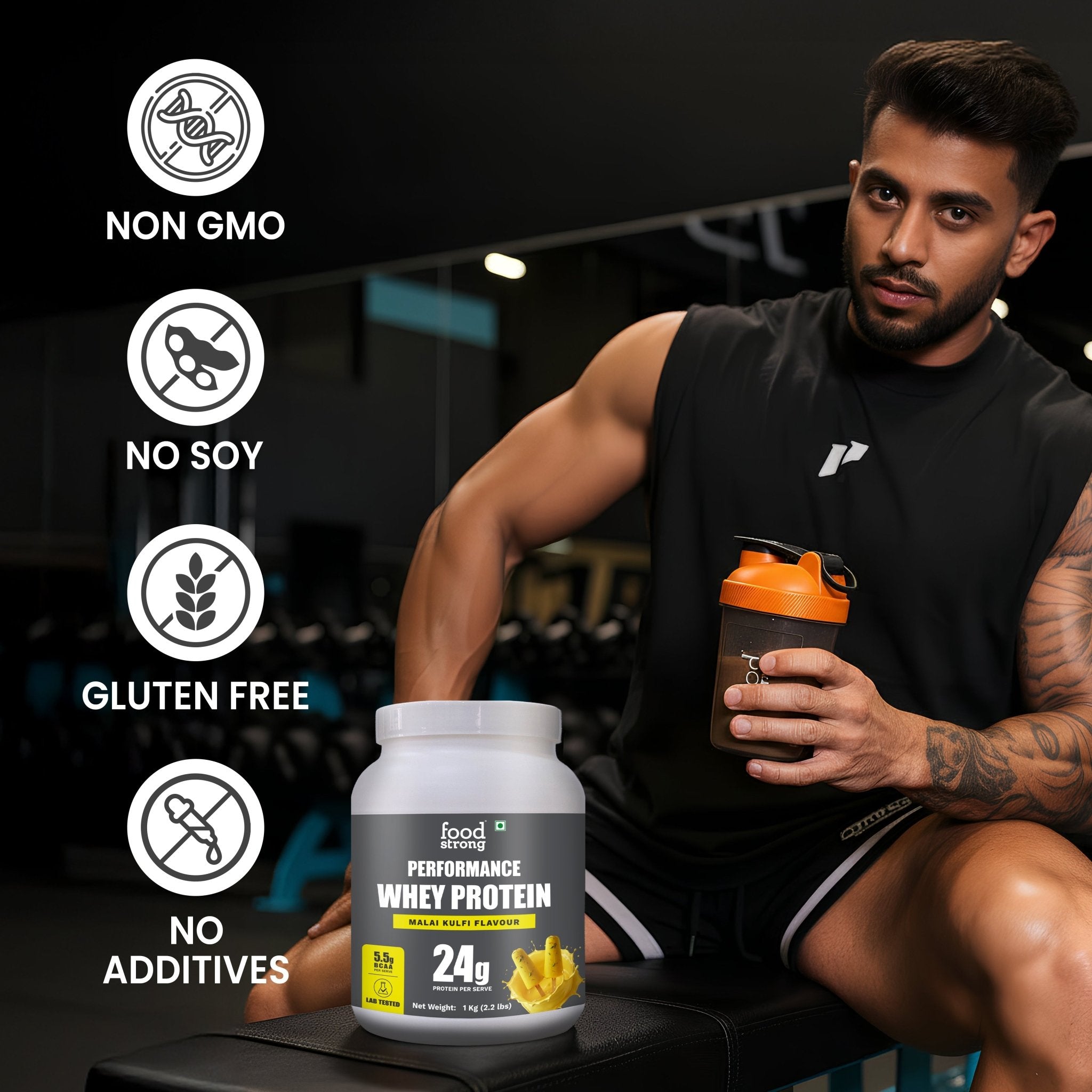 Performance Whey Protein | Malai Kulfi | 24g Protein