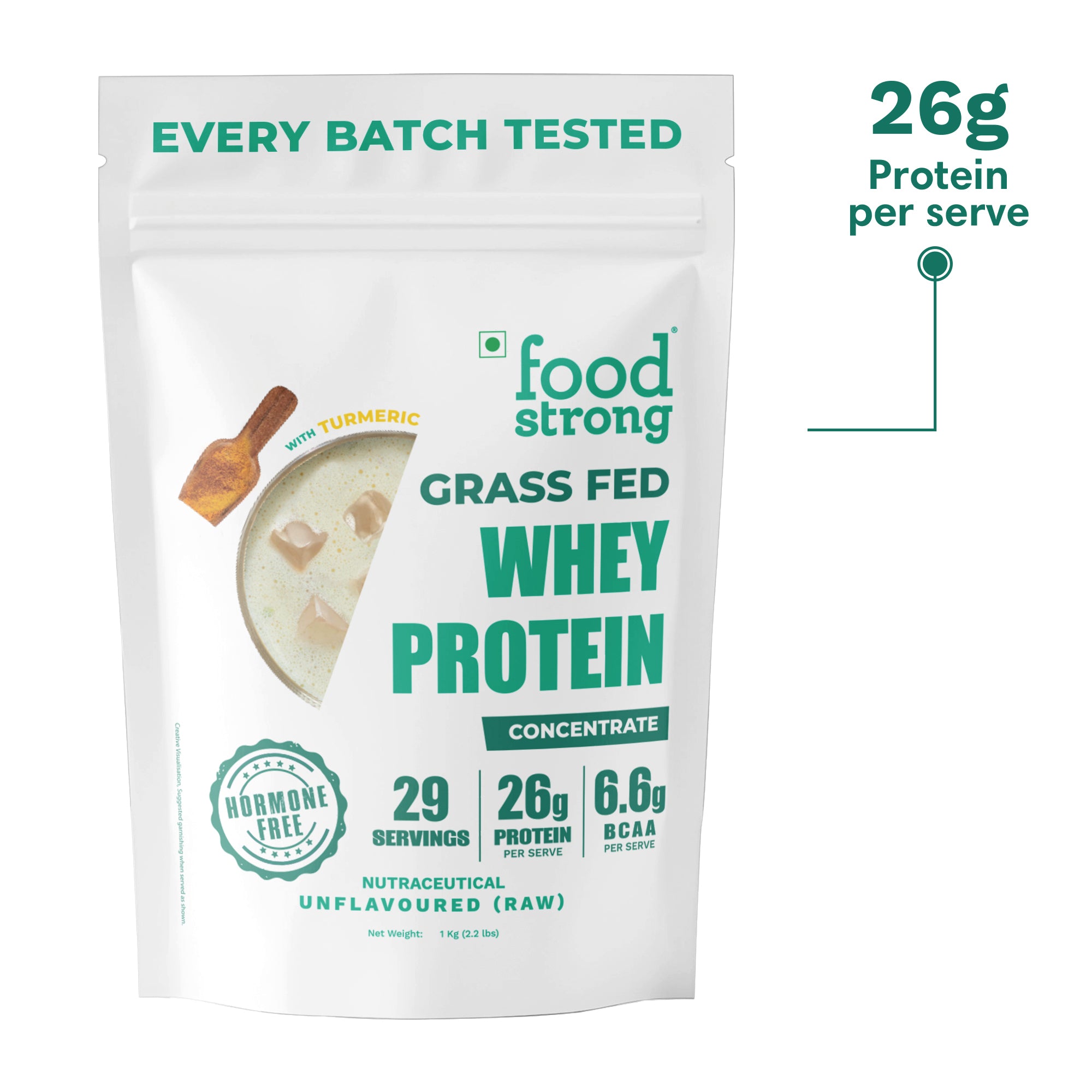 Raw Whey Protein | Unflavoured 1 Kg