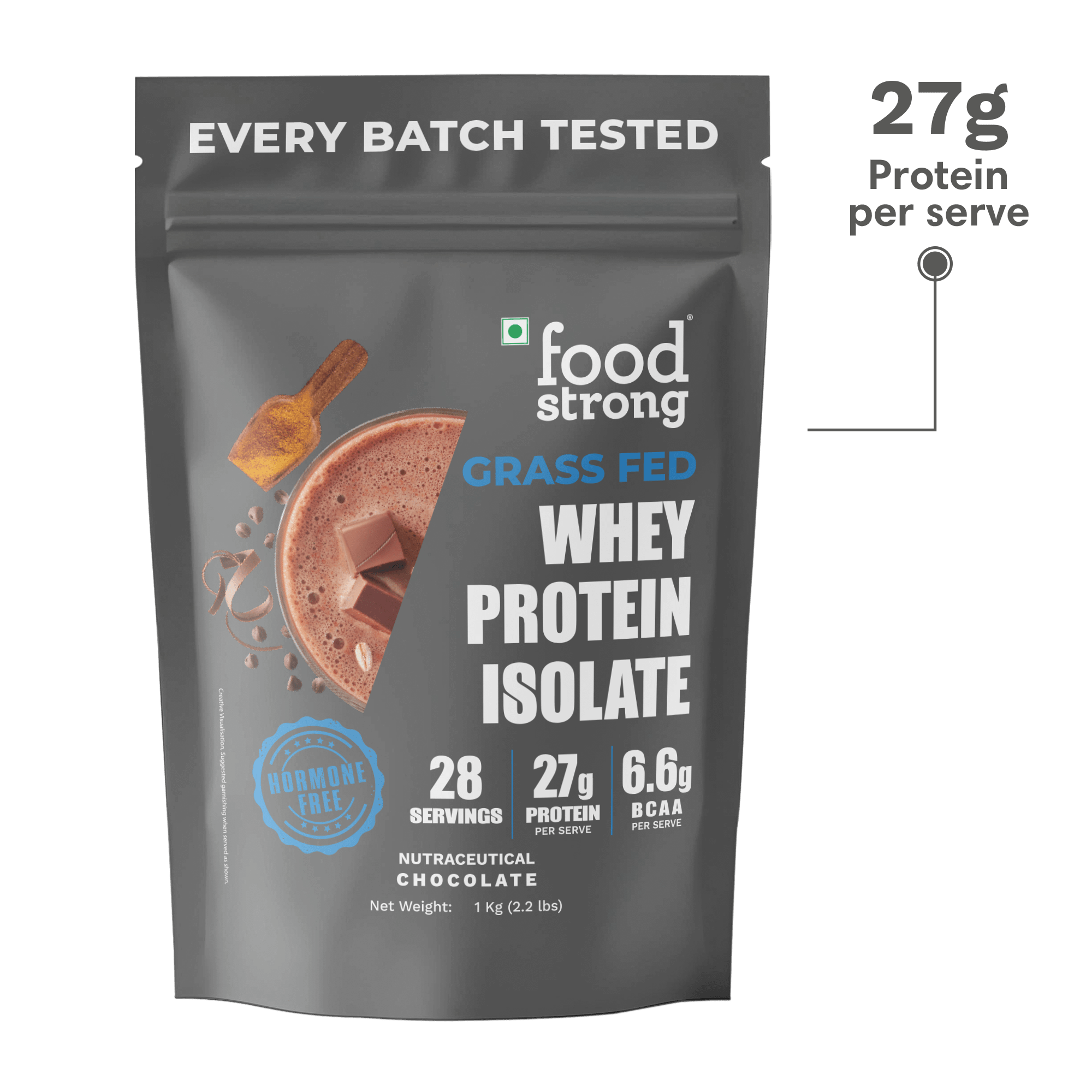 Whey Protein Isolate | Chocolate 1 Kg