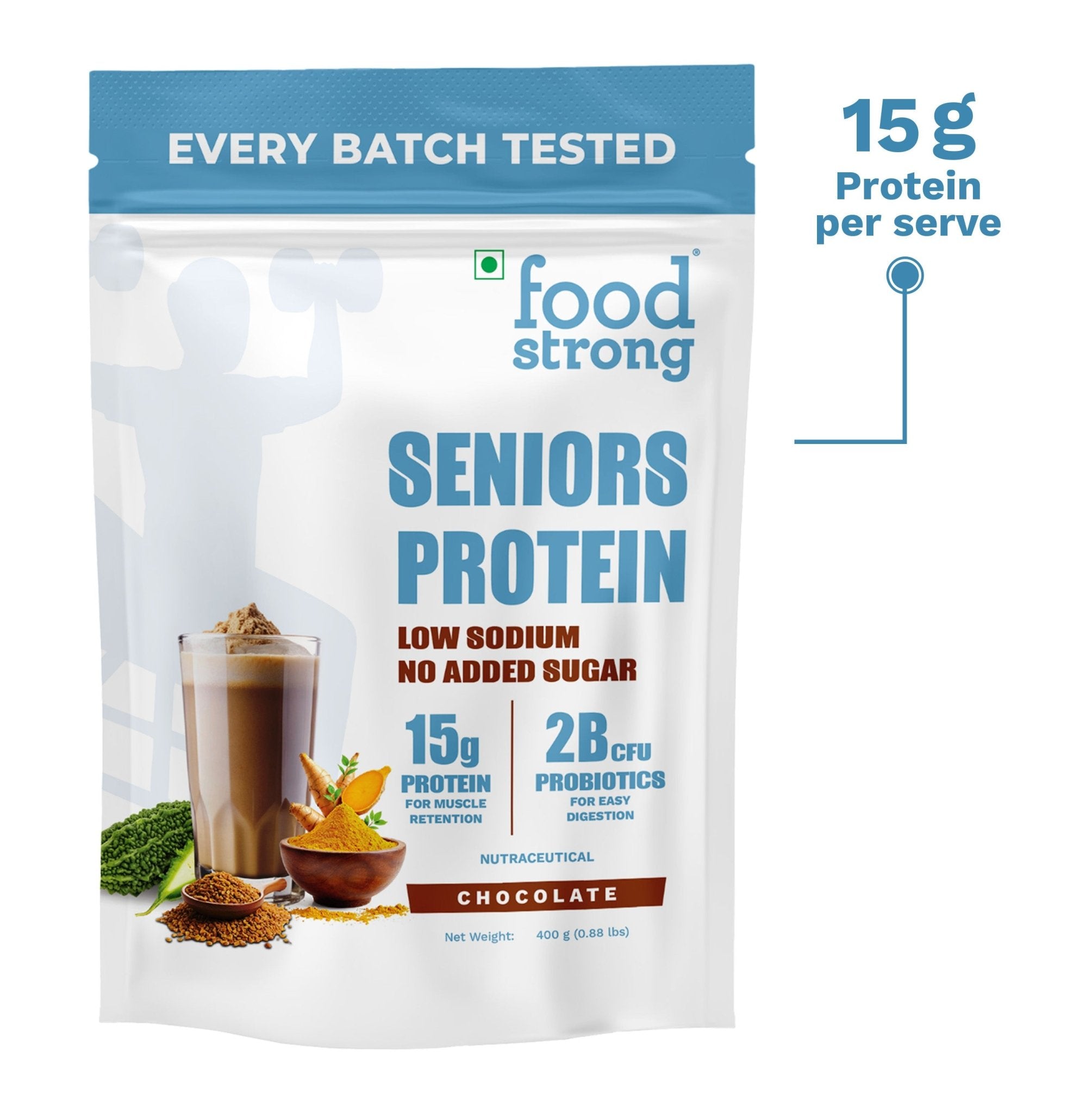 Seniors Protein I Chocolate 400G