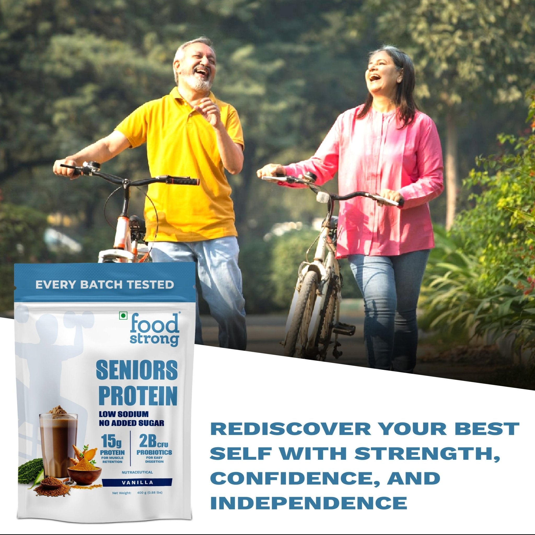 Seniors Protein I Vanilla 400G