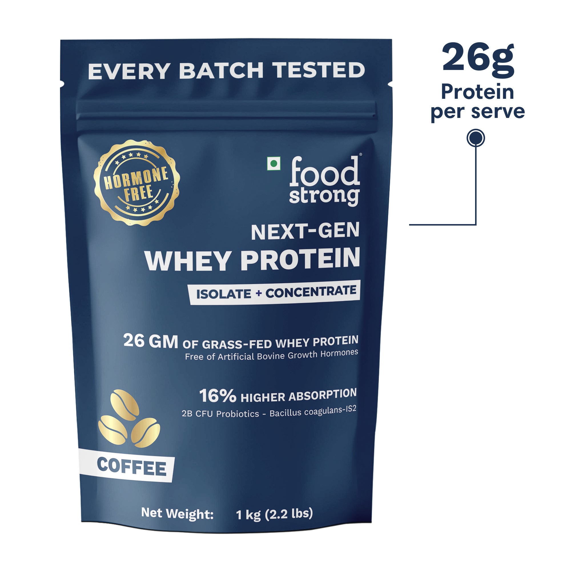Next-Gen Whey Protein | Coffee 1 Kg