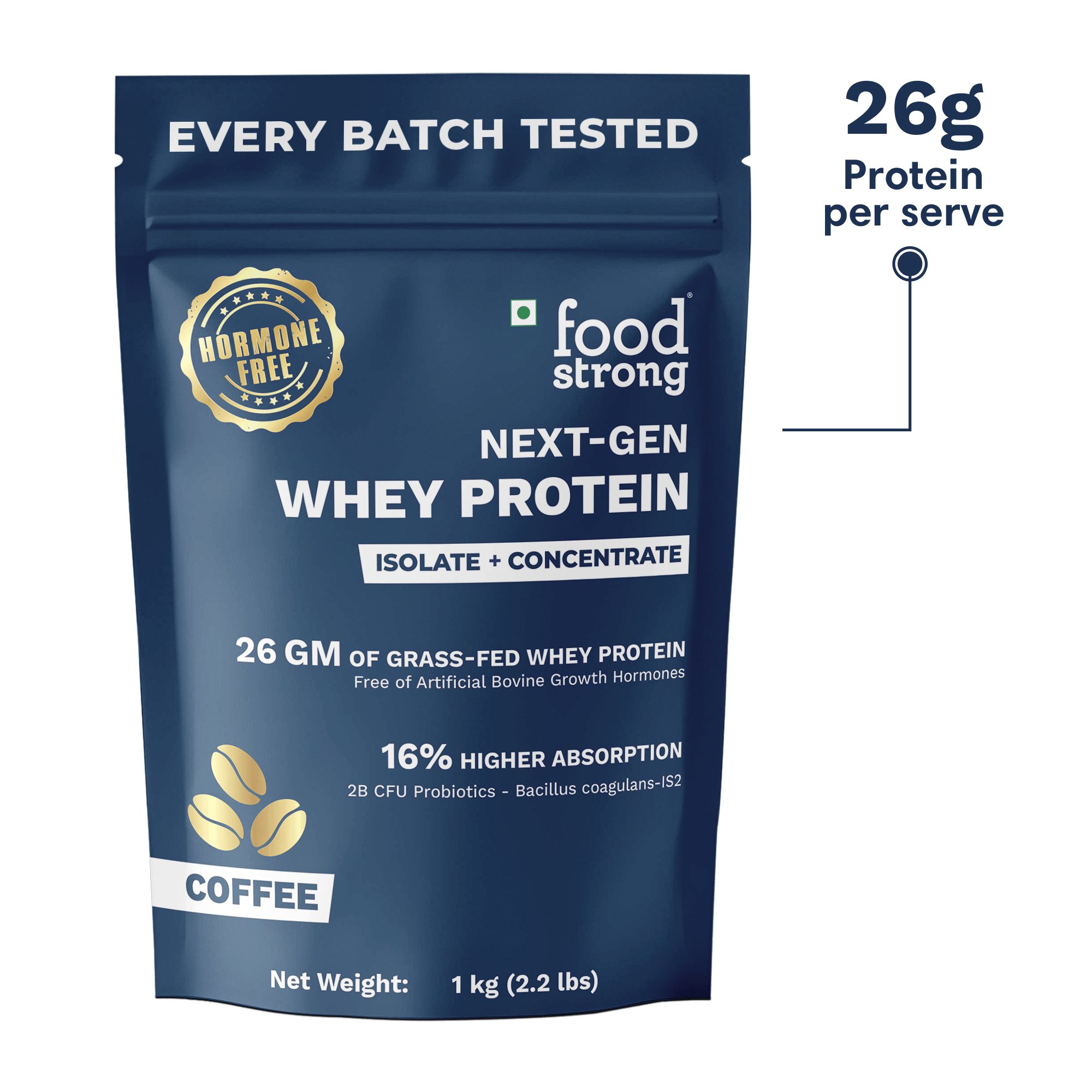 Next-Gen Whey Protein | Coffee 1 Kg