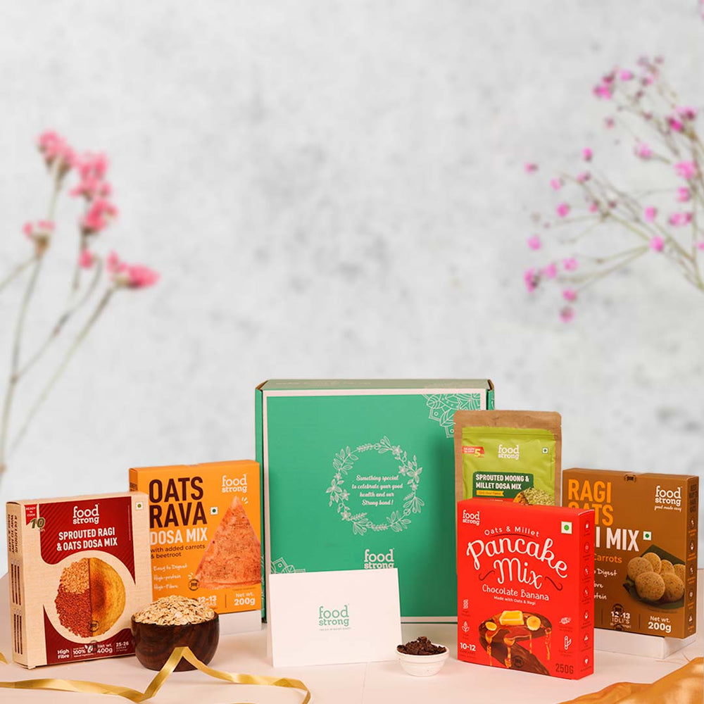 
                  
                    Foodstrong Healthy & Wholesome Gift Hamper
                  
                