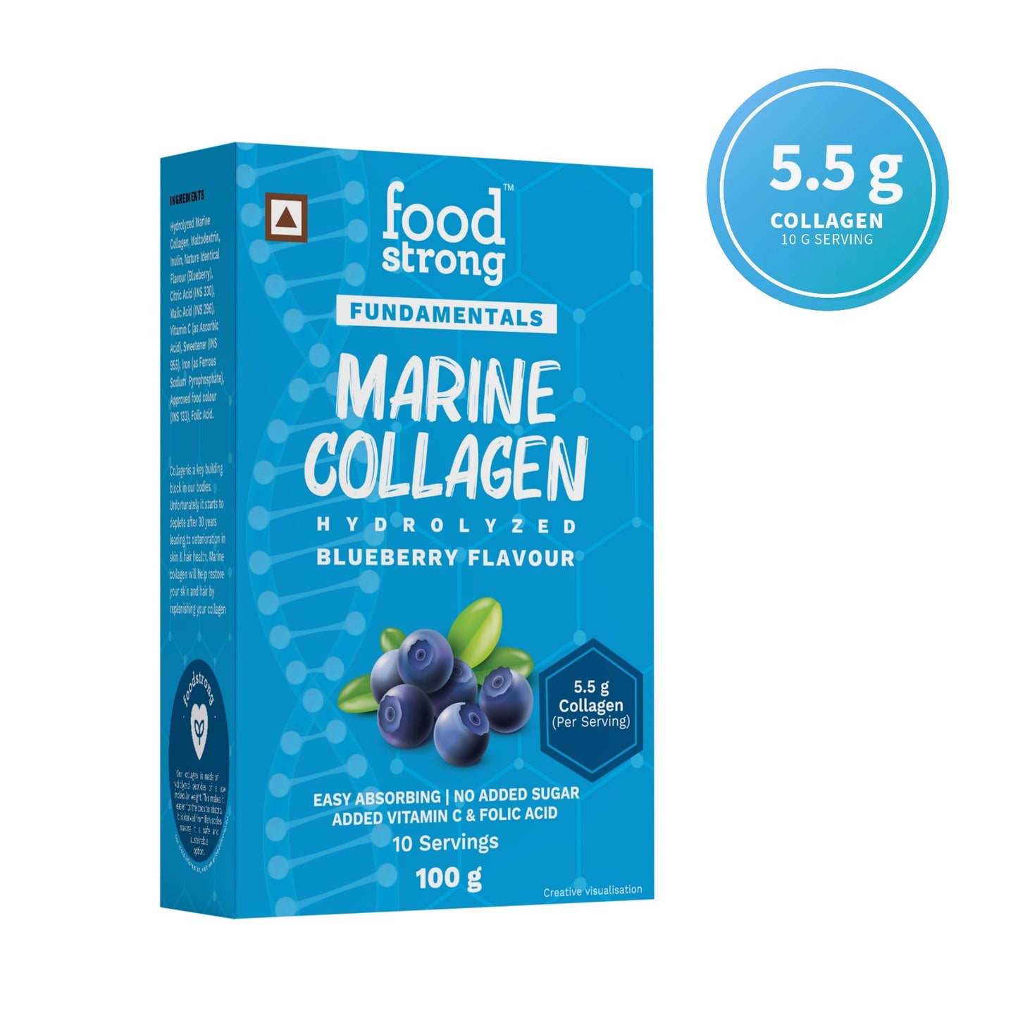 
                  
                    Marine Collagen | Blueberry Flavour
                  
                