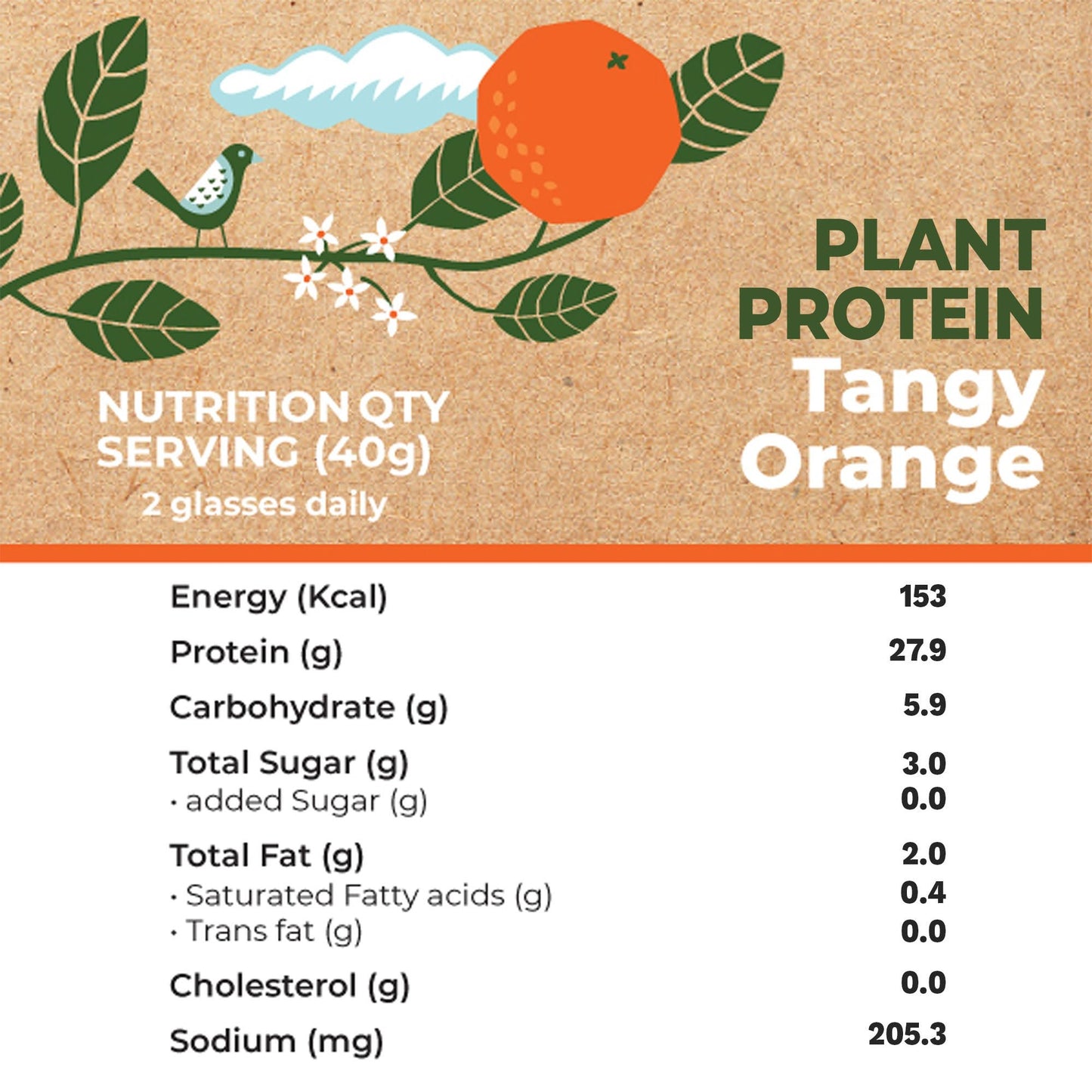 
                  
                    Plant Protein - Tangy Orange
                  
                